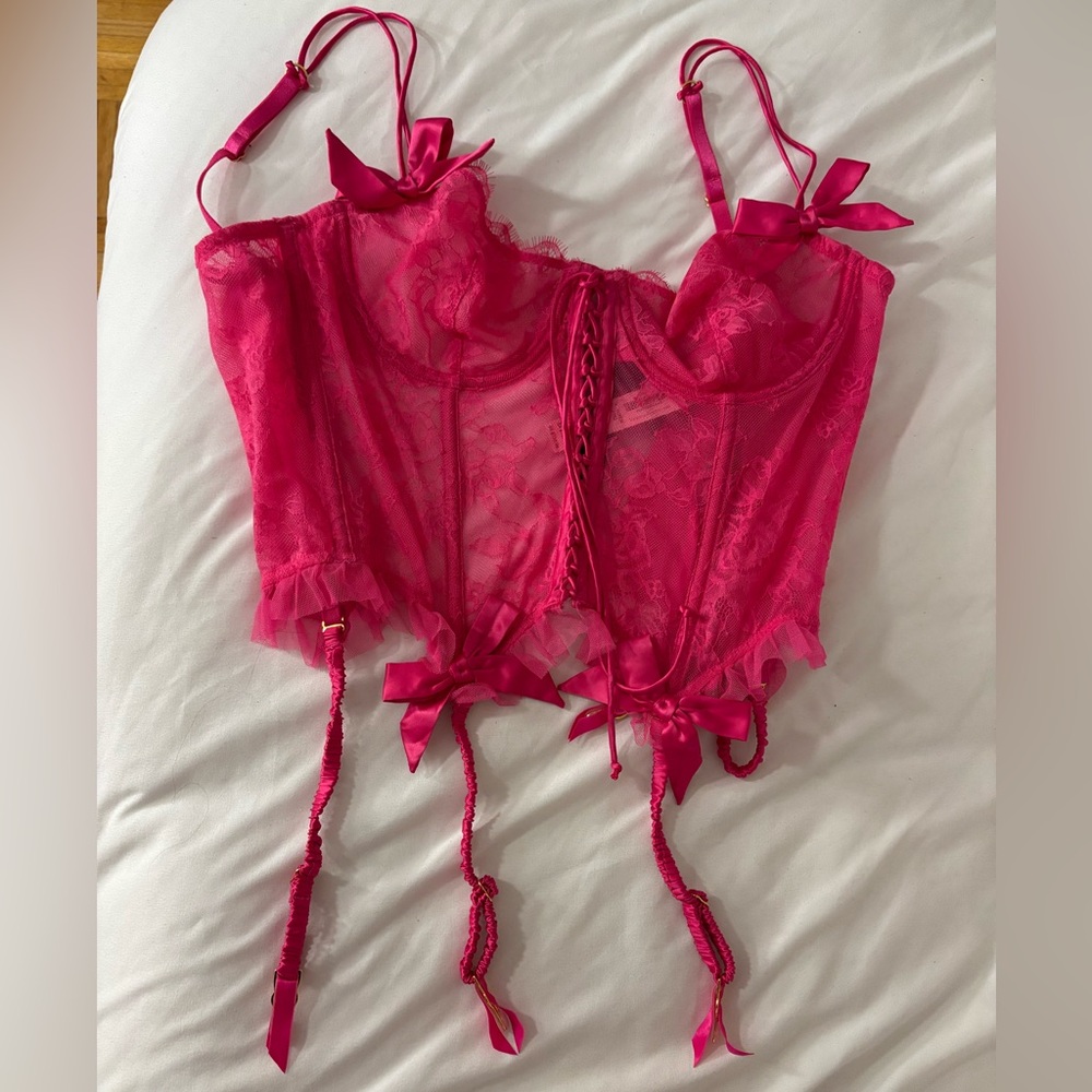 Victoria’s secret pink lingerie top